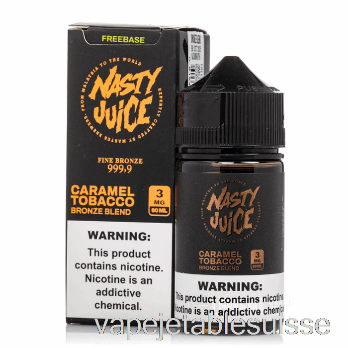 Vape Suisse Bronze Blend - Jus Méchant - 60ml 0mg